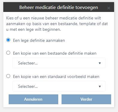 BEM instellen: Beheer beoordeling medicatie in eigen。